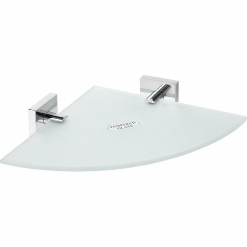 SAPHO XQ604 X-Square polička sklenená rohová 25 x 5