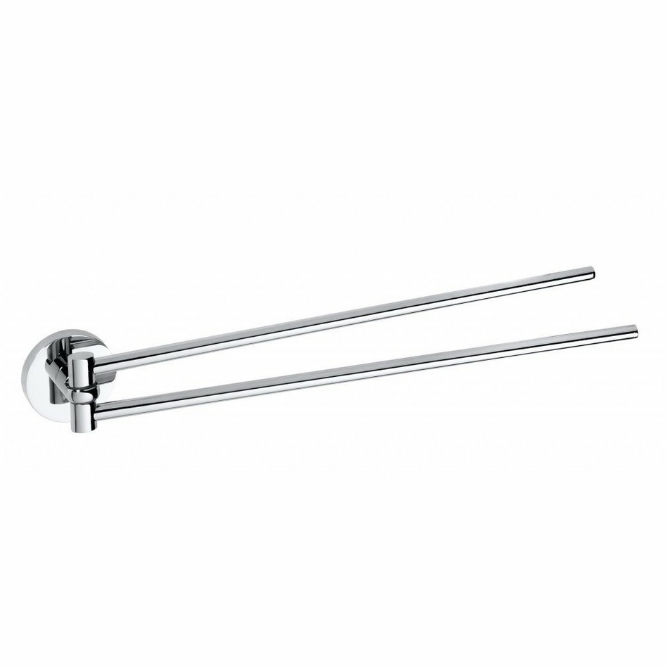 SAPHO XR405 X-Round dvojitý držiak uterákov otočný 42 cm