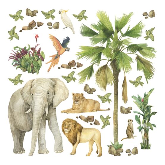 Samolepiaca dekorácia Jungle