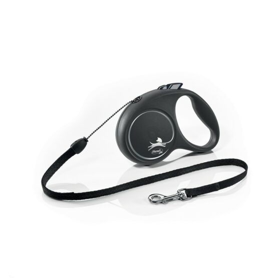 Samonavíjacie vodítko Flexi Black Design S