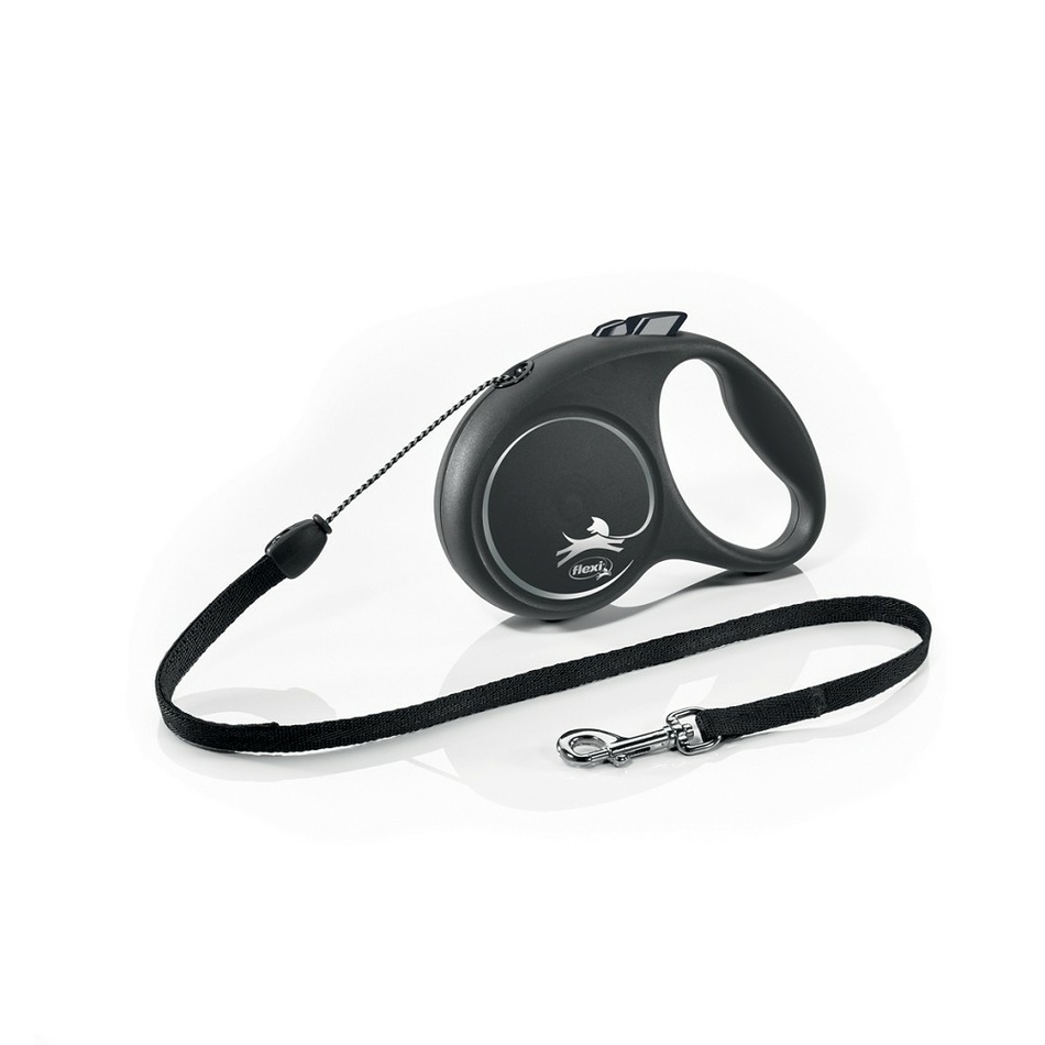 Samonavíjacie vodítko Flexi Black Design S