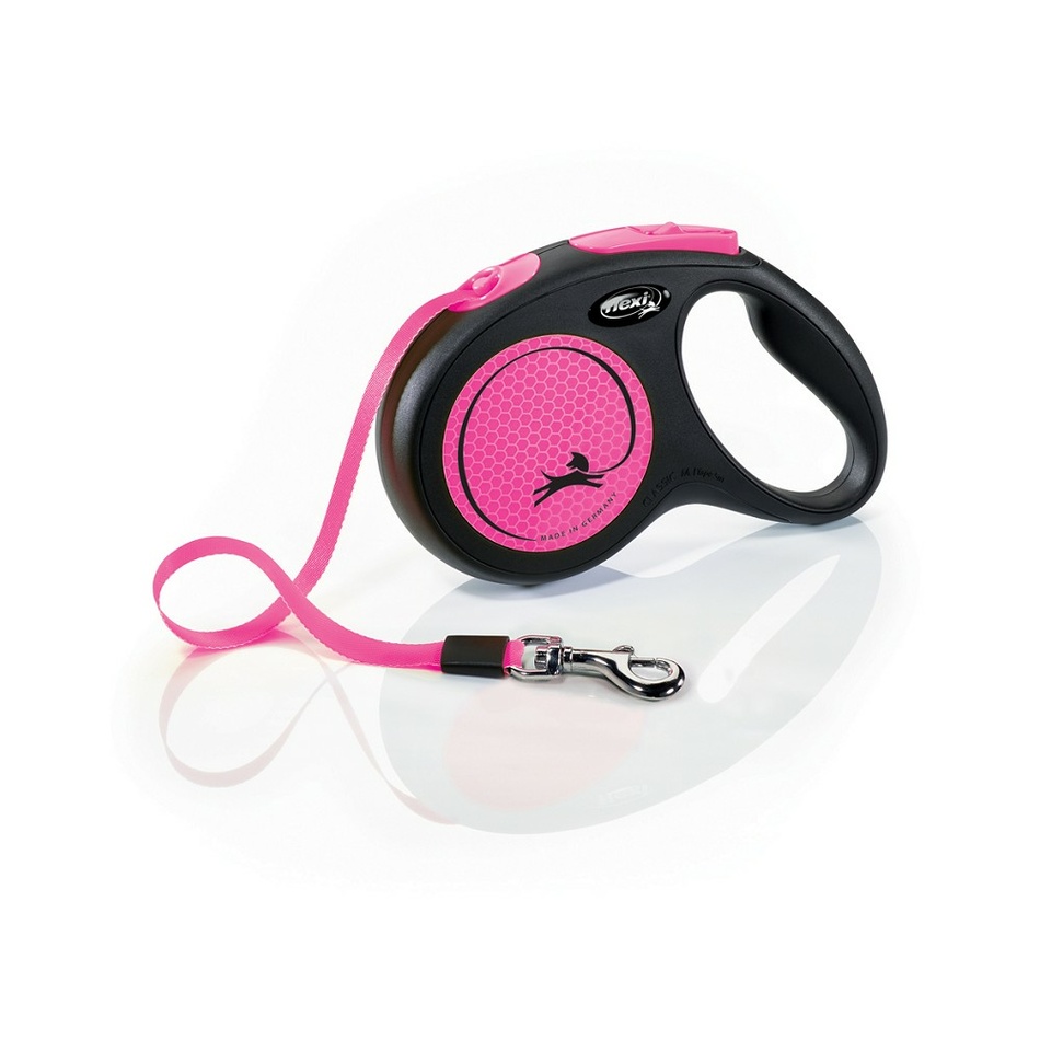 Samonavíjacie vodítko Flexi New Neon M