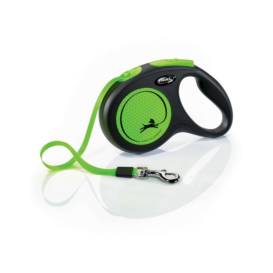 Samonavíjacie vodítko Flexi New Neon M