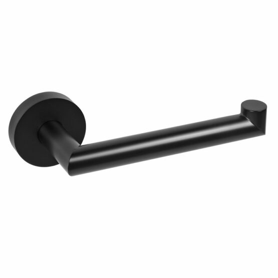 Sapho XR703B X-round Black držiak toaletného papiera