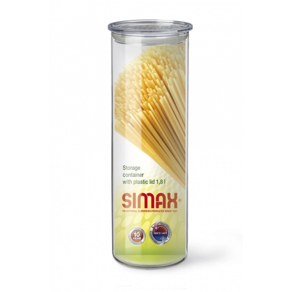 Simax 5132 sklenená dóza s plastovým viečkom