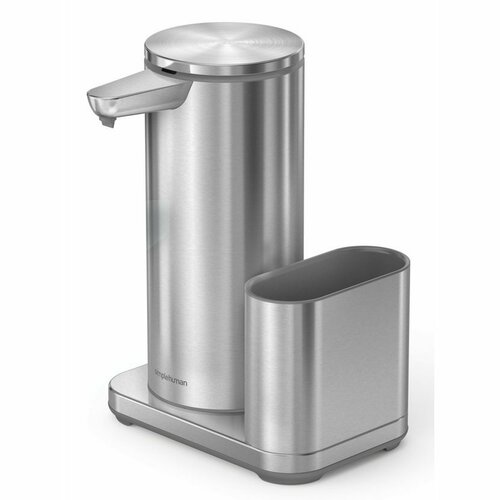 Simplehuman Bezdotykový dávkovač mydla + podložka na hubku