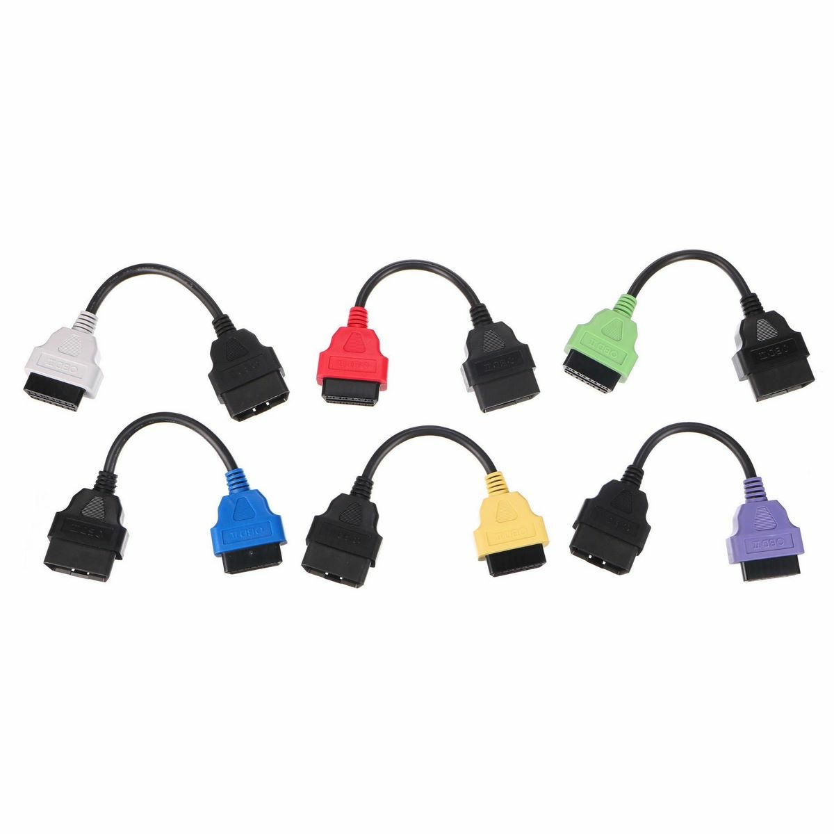 Sixtol Sada OBD-II redukciou FiatECUScan pre osobné automobily MECHANIC CABLE SET 3