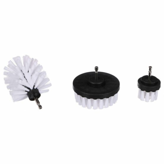 Sixtol Sada kief na vŕtačku na čistenie auta CAR DETAILING DRILL BRUSH 3 SOFT