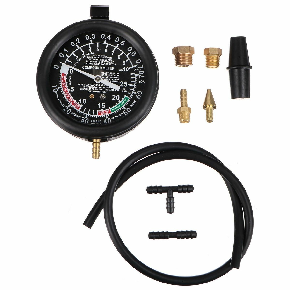 Sixtol Sada pre podtlakové/vákuové testovanie palivového čerpadla MECHANIC FUEL TESTER 9