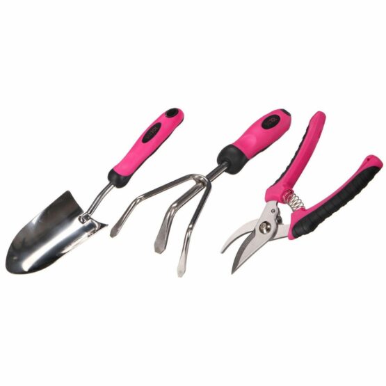 Sixtol Sada záhradného náradia GARDEN PINK 3