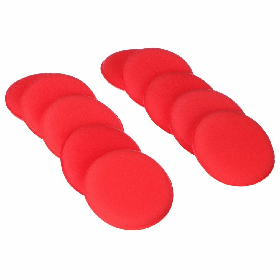 Sixtol Súprava leštiacich vankúšikov na vosk auta CAR DETAILING WAX PAD 10