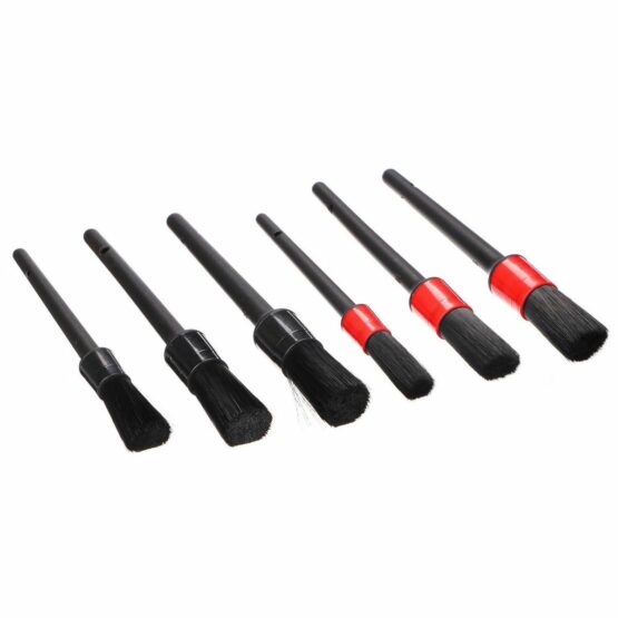 Sixtol Súprava precíznych štetcov na čistenie auta CAR DETAILING BRUSH 6