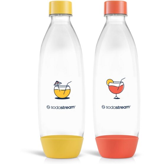 Sodastream Fľaša Fuse Orange/Yellow 2x 1 l