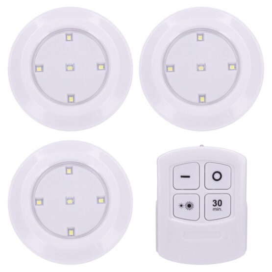 Solight WL906 Sada LED svetielok na diaľkové ovládanie 3 ks