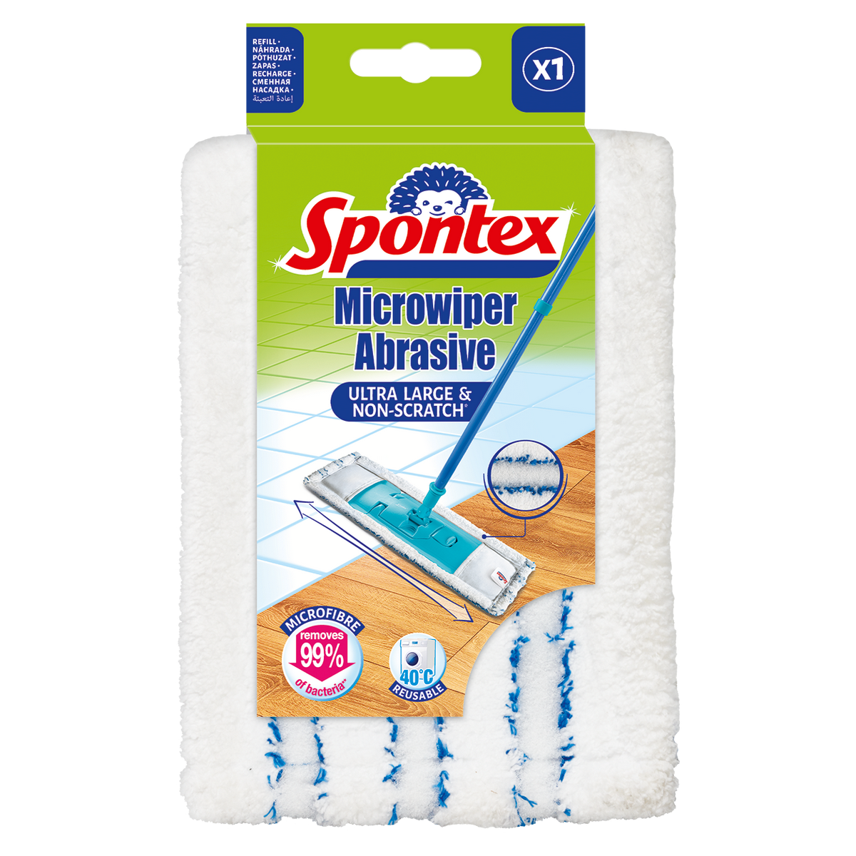 Spontex Microwiper Abrasive náhradné mop