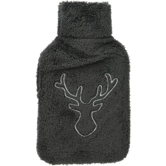 Termofor s baránkovým obalom Reindeer sivá