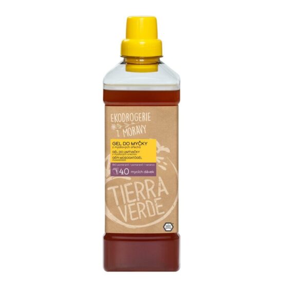 Tierra Verde Gél do umývačky riadu s BIO pomarančovou silicou
