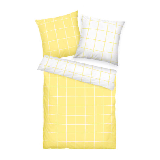 Tom Tailor Bavlněné povlečení Light Lemon & Crisp White