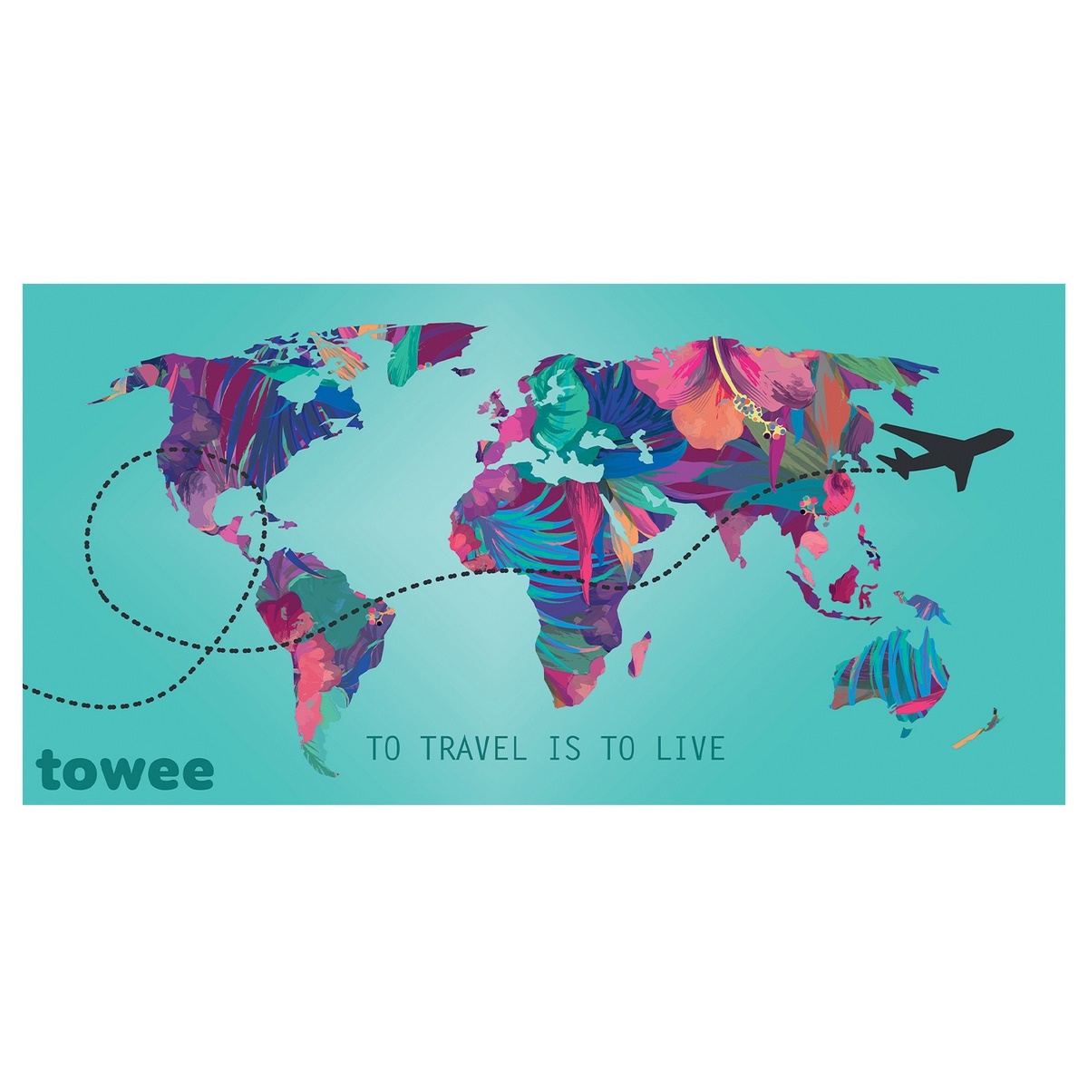 Towee Rýchloschnúca osuška TRAVEL THE WORLD