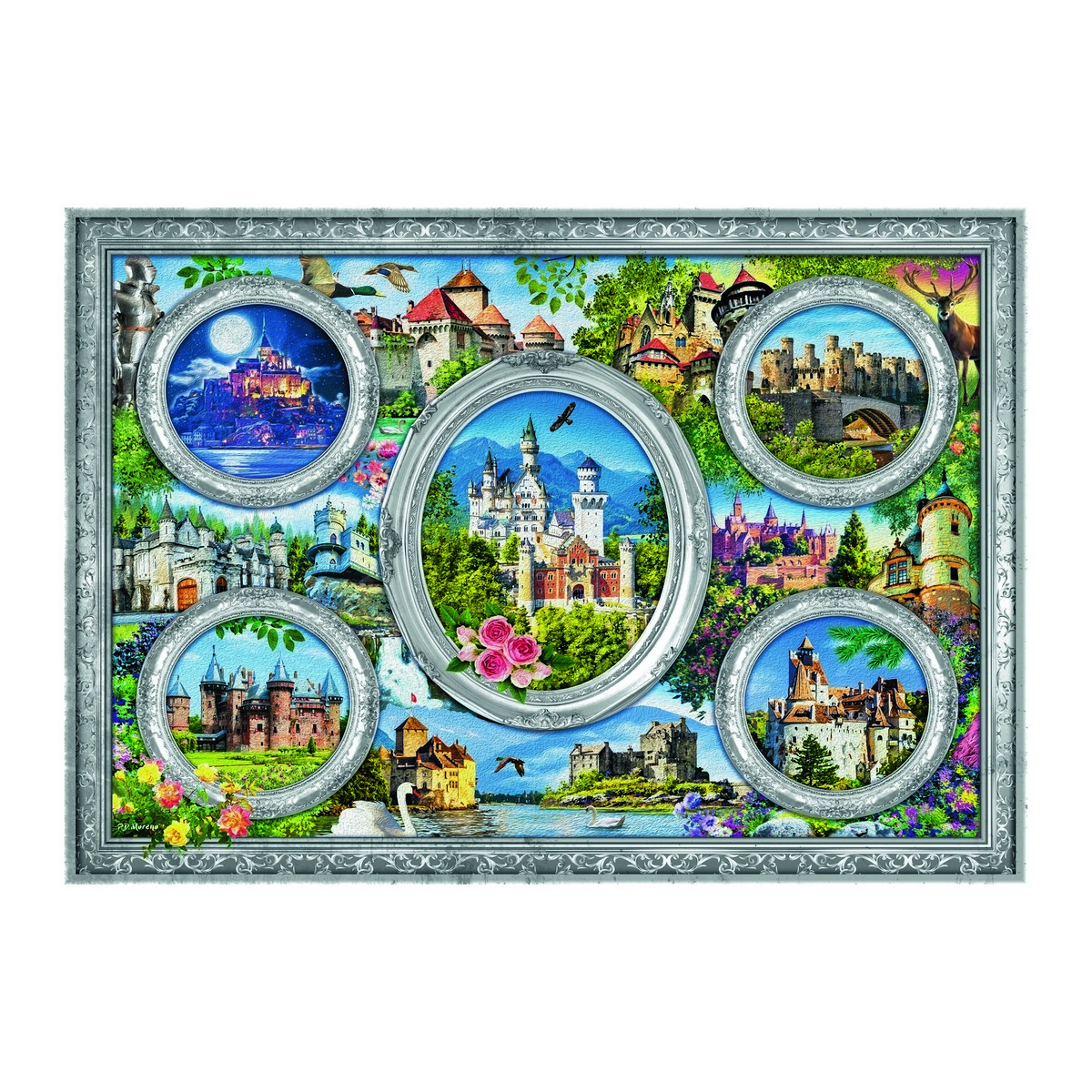 TREFL - puzzle 1000 Svetové zámky
