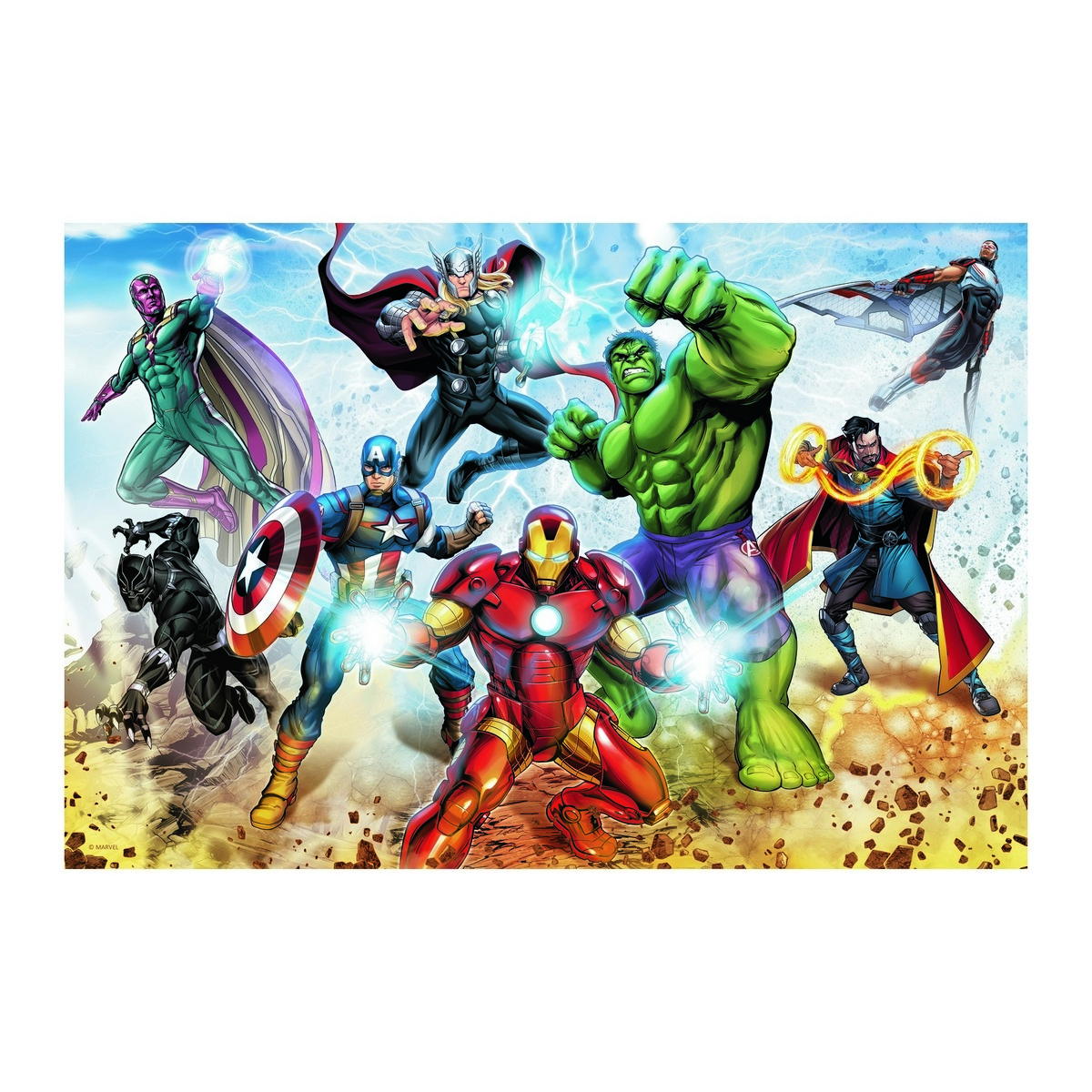 Trefl puzzle Avengers zachraňujú svet 160 dielikov
