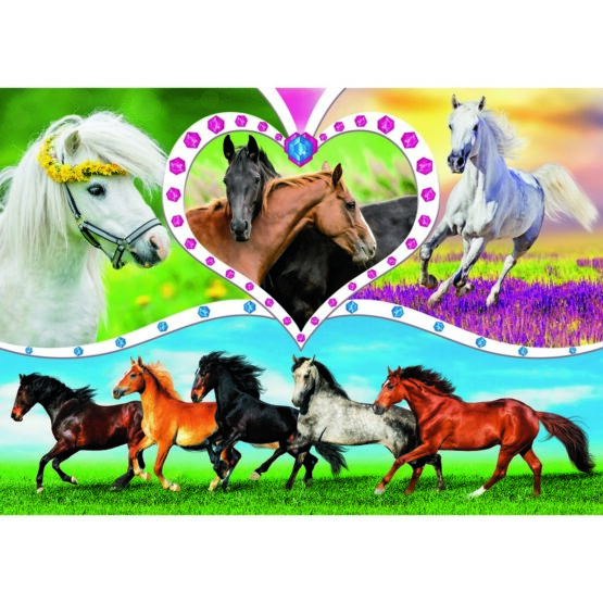 Trefl Puzzle Krásne kone