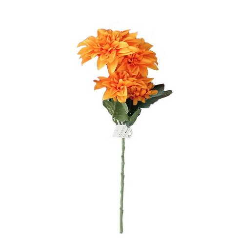 Umelá kvetina Dahlia žltá