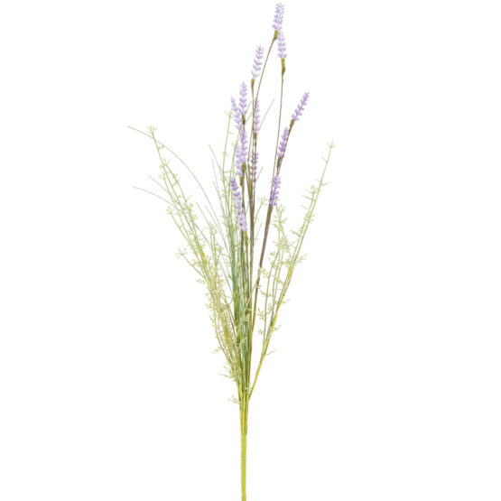 Umelé lúčne kvety levanduľa 56 cm
