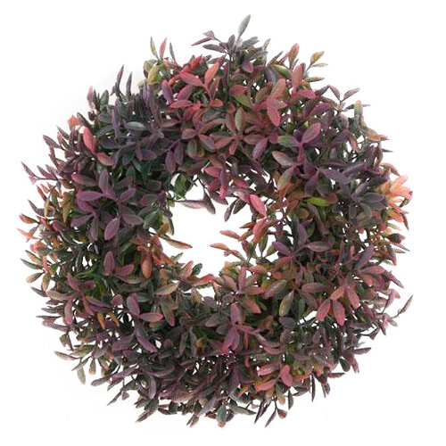 Umelý veniec Azalea zeleno - fialová