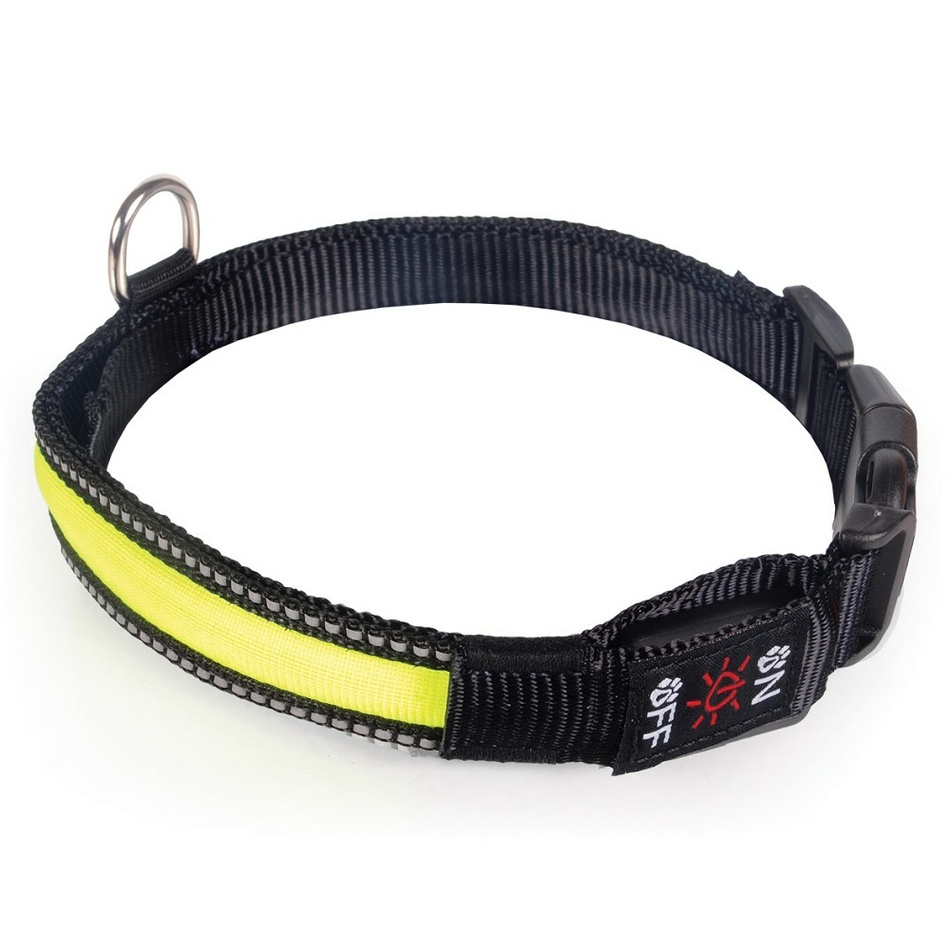Veľkosť obojku Tommi Rechargeable LED Collar. L