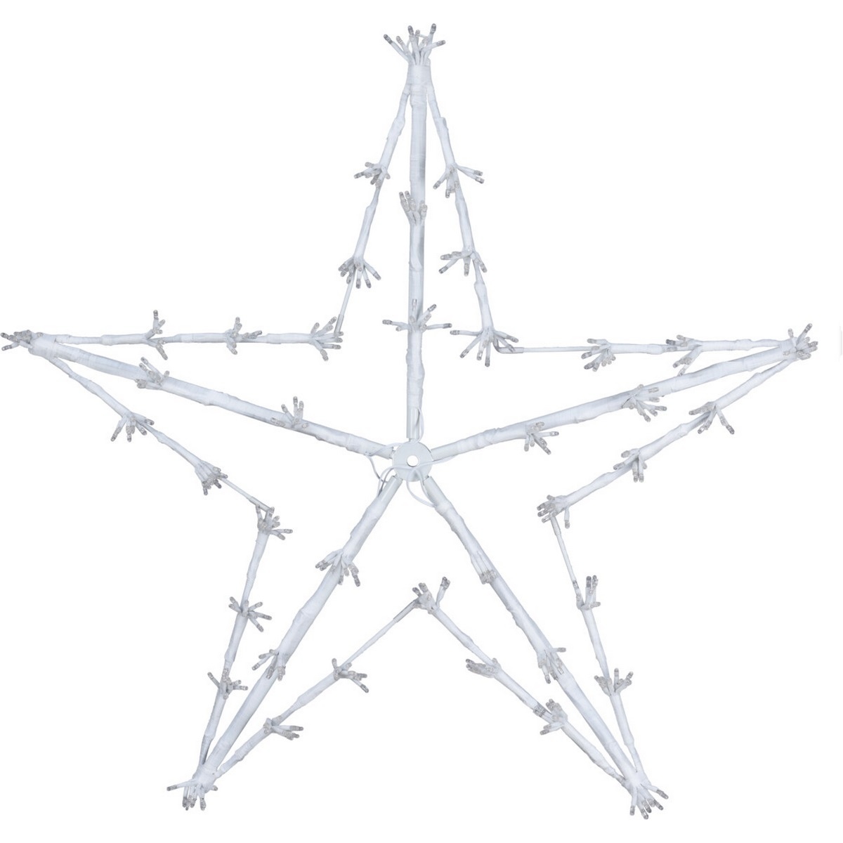 Vianočná LED dekorácia White star