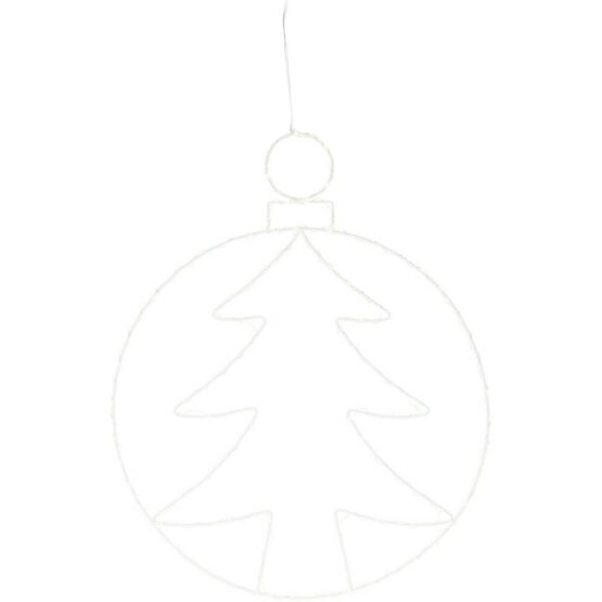 Vianočná závesná LED dekorácia Kerstball Tree 250 LED