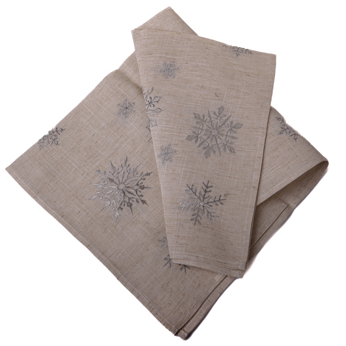 Vianočný obrus Silver Flakes