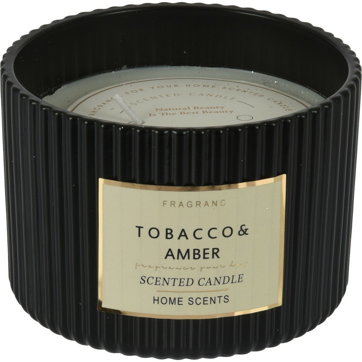 Vonná sviečka v skle Tobacco and Amber