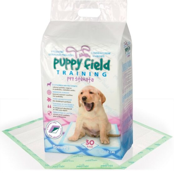 Výcvikové podložky pre šteňatá Puppy Field 30 ks