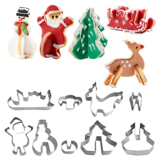 Westmark Sada 3D vykrajovadiel Santa Claus is coming