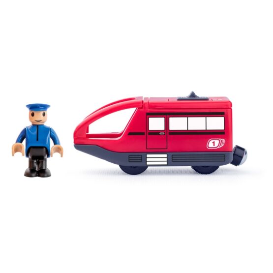 Woody Moderná elektrická mašinka k vláčikodráhe
