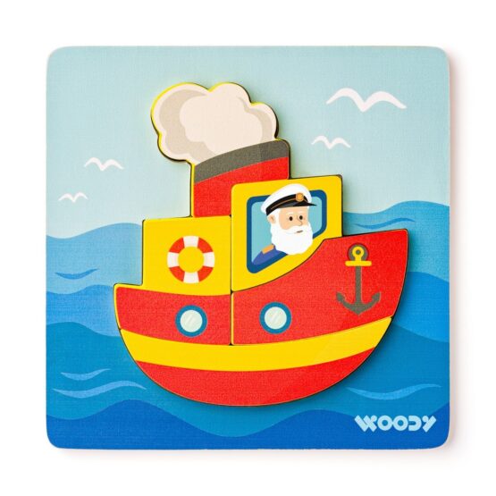 Woody Puzzle Detský čln