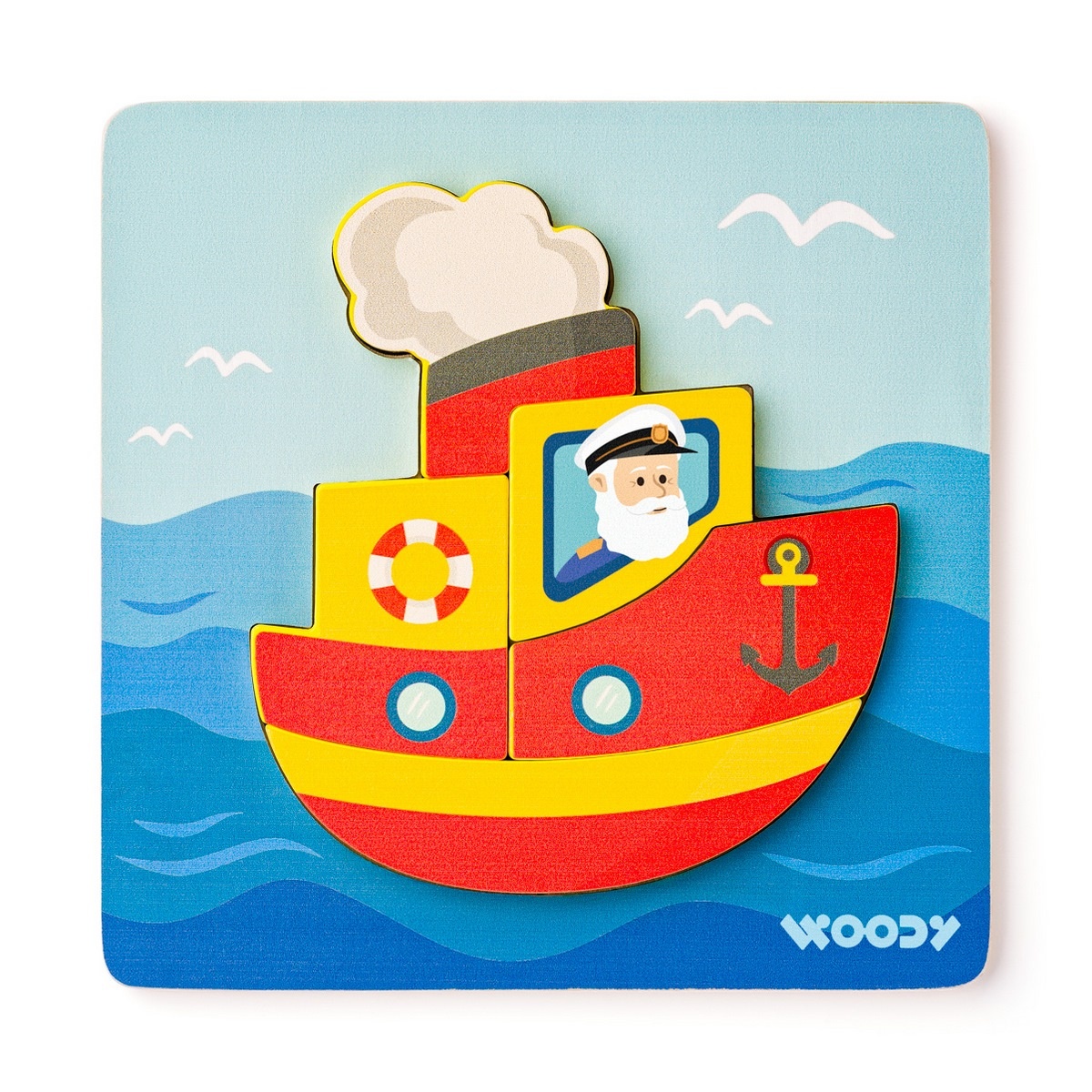 Woody Puzzle Detský čln
