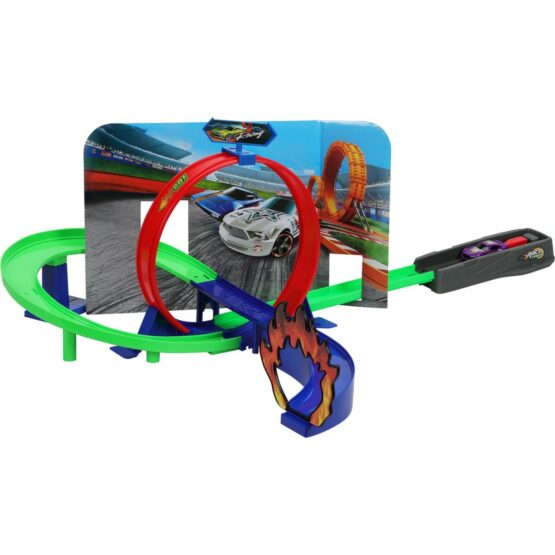 Závodná dráha Fast Racing s autom