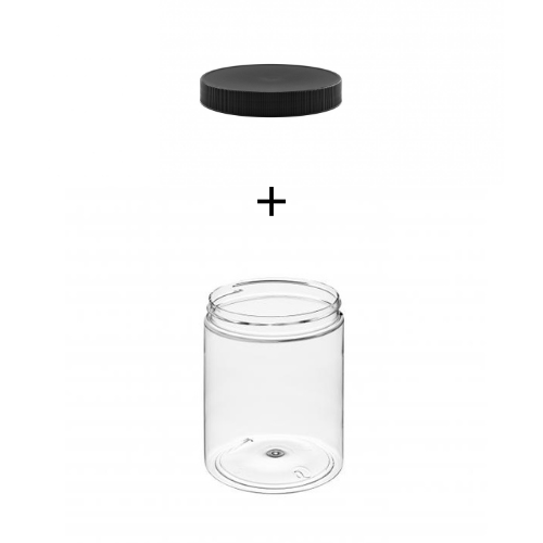 Veľká dóza transparentná 1000ml