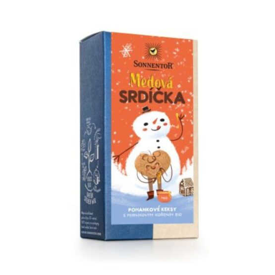 Medové srdiečka - bezlepkové sušienky Sonnentor 100g