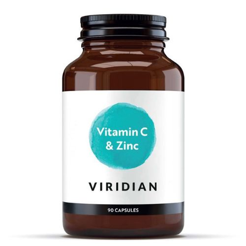 Vitamín C 500mg + zinok Viridian 90 kapsúl
