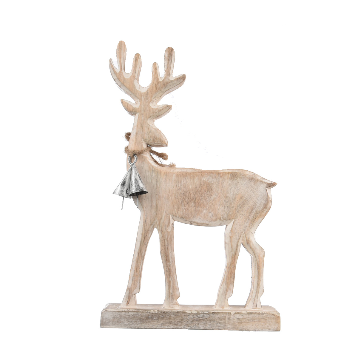 4Home Dekorácia z mangového dreva Nordic Reindeer