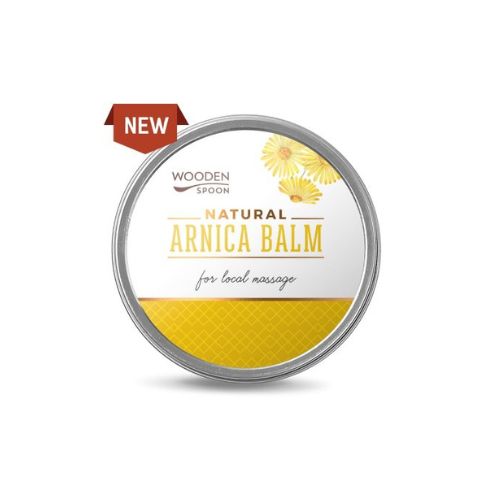 Prírodný masážny balzam s výťažkami arniky Wooden Spoon 15ml