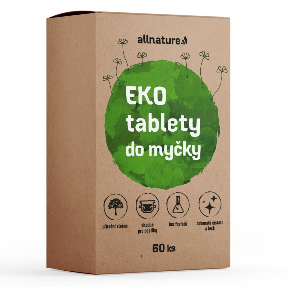 Allnature EKO Tablety do umývačky