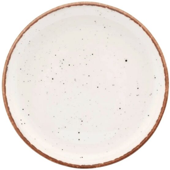 Altom Porcelánový dezertný tanier Reactive Ivory