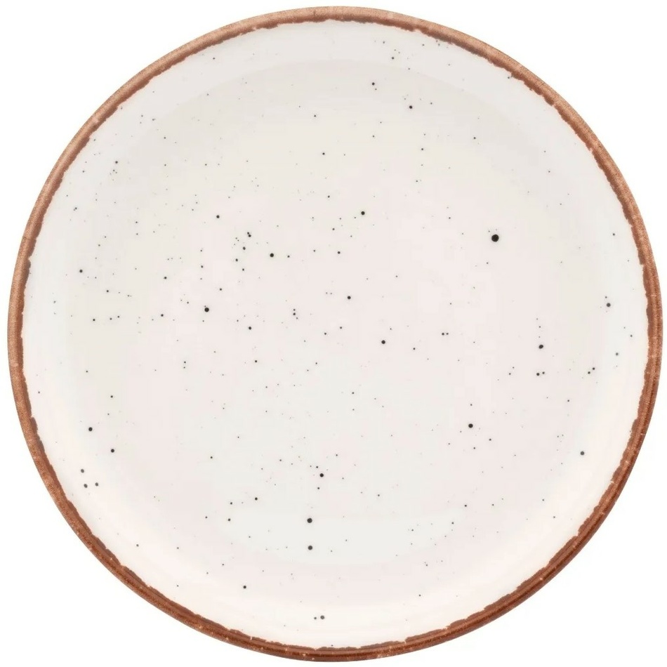 Altom Porcelánový dezertný tanier Reactive Ivory