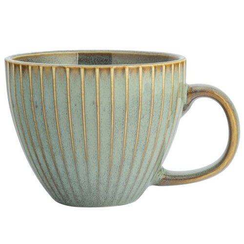 Altom Porcelánový jumbo hrnček Reactive Sage