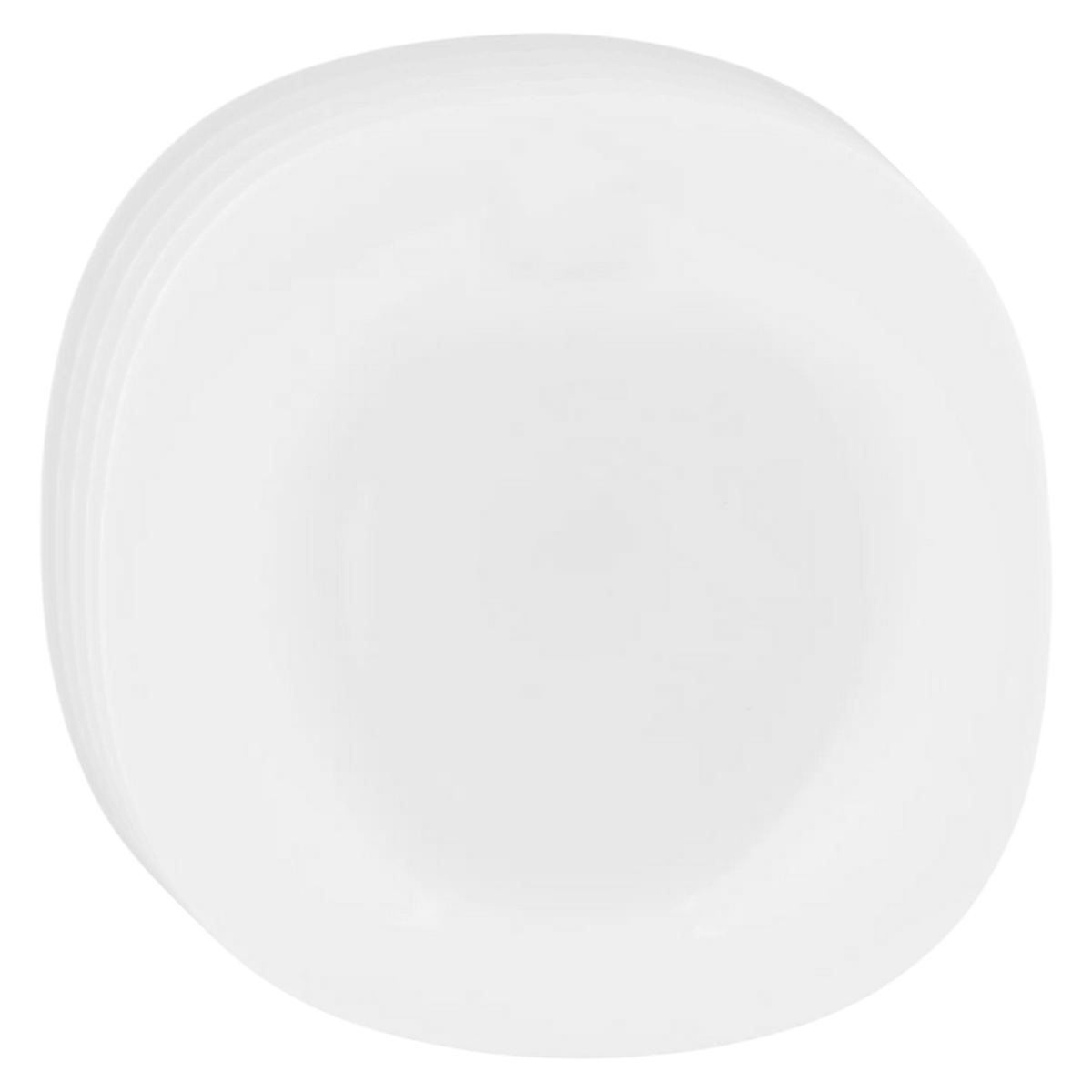 Altom Sada hlbokých tanierov z opálového skla White harmony 22